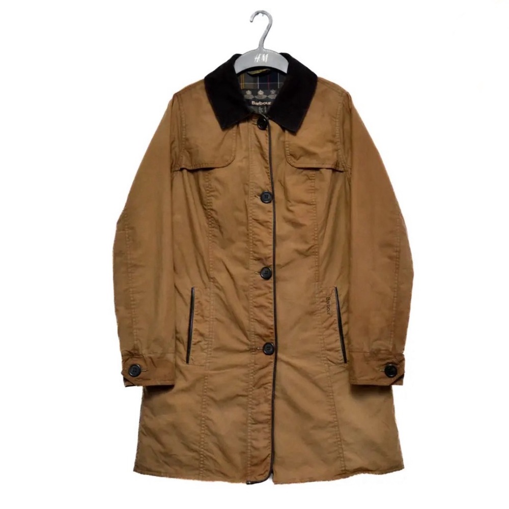 Barbour Waxed Grasmoor Brown Women’s Jacket Coat 
Size UK 10 US 6 EU 36